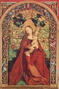 Martin Schongauer Madonna of the Rose Bower France oil painting artist